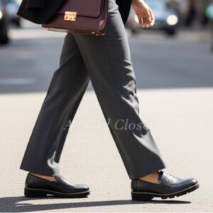 Vionic Cheryl II Black Nappa Leather Loafers – Women’s Size 6W – New In Box